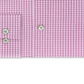 Camisa social masculina xadrez clássica Kenneth Cole Regular Fit, roxa, tamanho 36x37