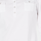Camisa feminina Karen Scott manga 3/4, branca, tamanho grande
