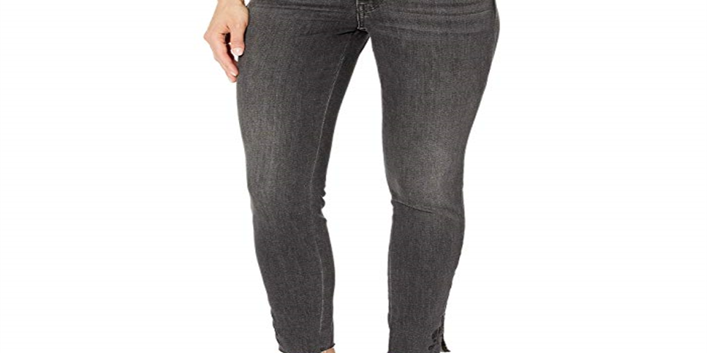 Calça jeans skinny Levi's 711 feminina, preta, tamanho 28W