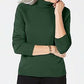 Karen Scott Suéter Feminino Gola Alta Verde Tamanho X-G