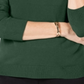 Karen Scott Suéter Feminino Gola Alta Verde Tamanho X-G