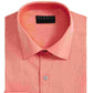 Camisa social masculina Alfani Bedford Cord Classic/Regular Fit Laranja Tamanho 34-35