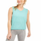 Camiseta Love Tank Feminina Free People Verde Tamanho Grande