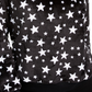 Moletom com capuz de pelúcia com estampa de estrela Love Tribe Junior, preto, tamanho extragrande
