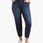 Calça jeans skinny plus size Levi's feminina, azul, tamanho 22W, cintura alta