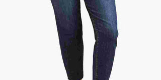 Calça jeans skinny plus size Levi's feminina, azul, tamanho 22W, cintura alta