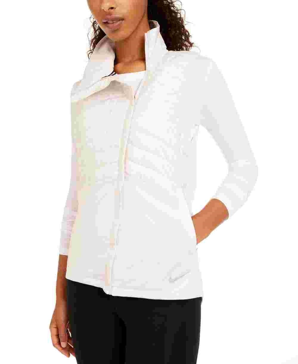 Colete Nike Essential Quilted Running Feminino Branco Tamanho Médio
