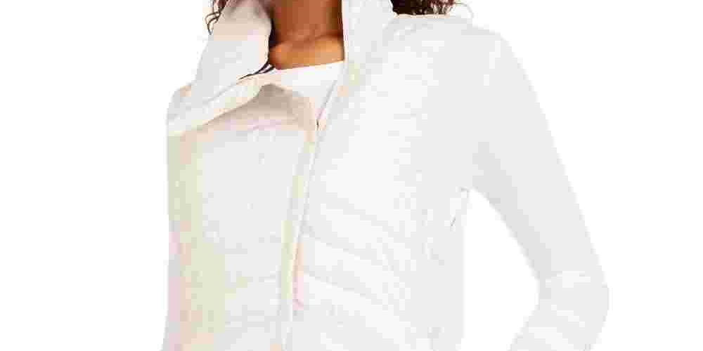 Colete Nike Essential Quilted Running Feminino Branco Tamanho Médio