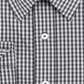 Camisa xadrez slim fit masculina Nick cinza tamanho G