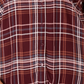 Camisa utilitária xadrez plus size feminina Style &amp; Co, roxa, tamanho 0X