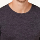 Camisa de gola redonda com camada de base masculina 32 Degrees, cinza, tamanho médio
