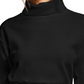 Blusa de gola alta aconchegante feminina Bar III, preta, tamanho XX-G