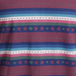Camiseta masculina American Rag com estampa asteca, vermelha, tamanho XX-G