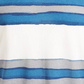 Camiseta masculina American Rag com gola V e listras com marca d'água, branca, tamanho grande