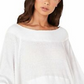 Free People Feminino Westend Térmico Branco Tamanho Grande