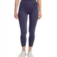 Leggings femininas perfuradas de cintura alta DKNY - Roxo escuro, tamanho X-G