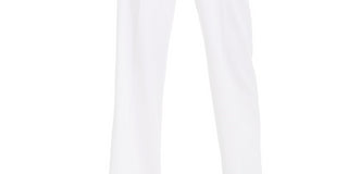 Calça reta feminina INC International Concepts, branca, tamanho 2