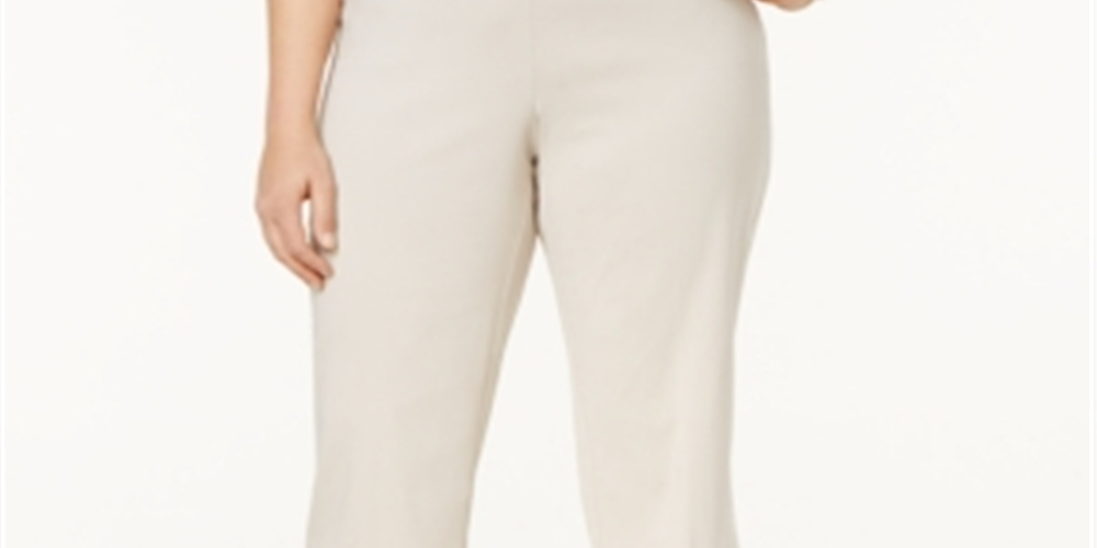 Calça Capri Feminina Plus Size com Controle de Barriga JM Collection Stonewall Tamanho 0X