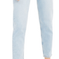 Calça jeans Levi's feminina de cintura alta com detalhes, azul, tamanho 30
