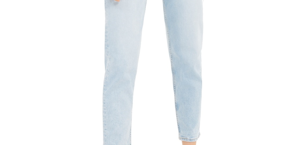 Calça jeans Levi's feminina de cintura alta com detalhes, azul, tamanho 30