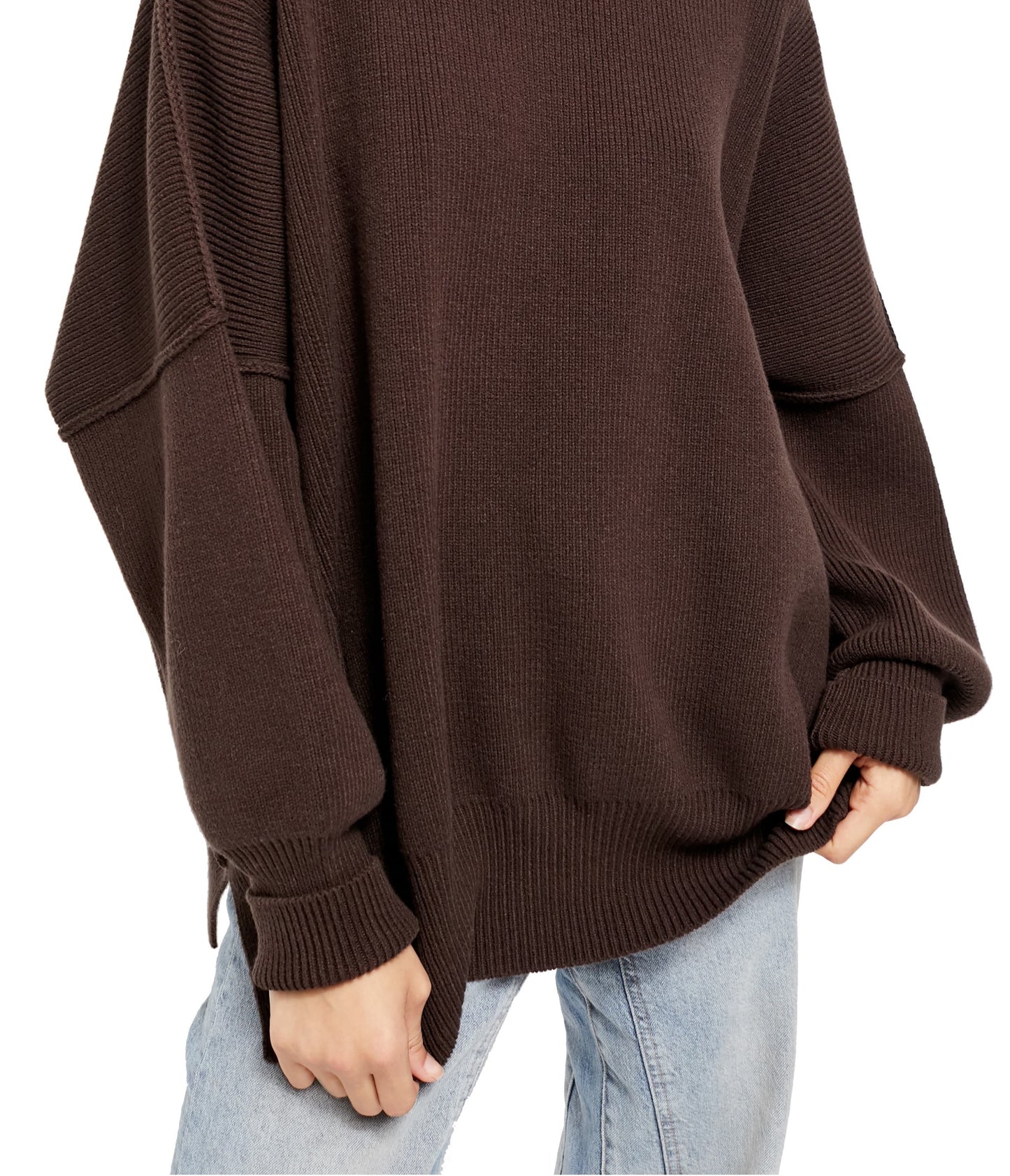 Túnica Easy Street Feminina Free People Marrom Tamanho P