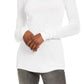 Suéter feminino Michael Kors Twisted, branco, tamanho pequeno