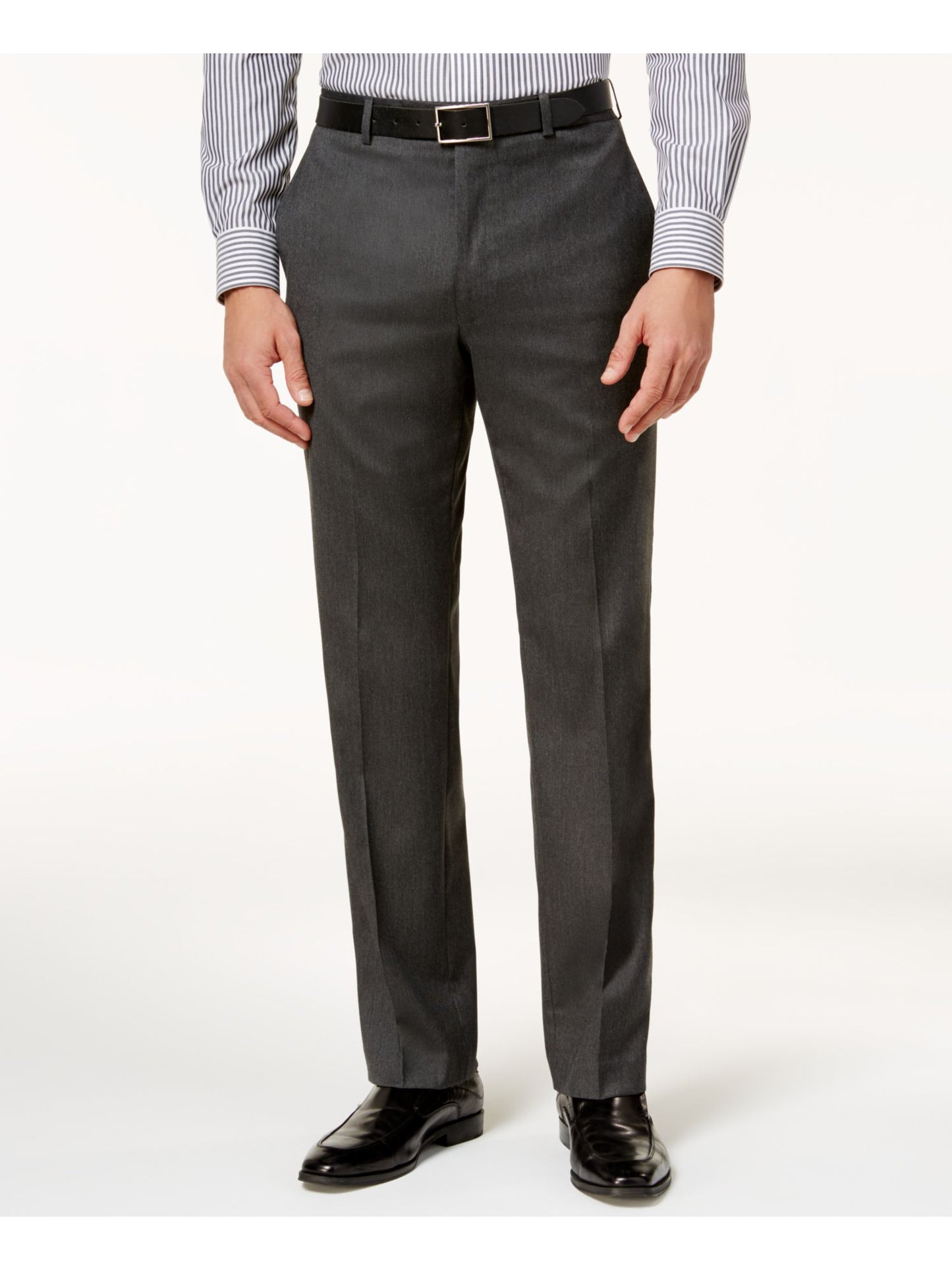 Calça social Ralph Lauren Masculina Classic Fit UltraFlex Stretch Solid Cinza Tamanho 40X32