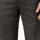 Calça social Ralph Lauren Masculina Classic Fit UltraFlex Stretch Solid Cinza Tamanho 40X32