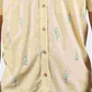 Camisa Masculina Rip Curl Amigos Estampada com Bolso, Amarela, Tamanho X-G