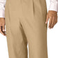 Calça social Ralph Lauren masculina de lã com punho bege tamanho 40x30