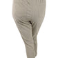Calça feminina Karen Scott de veludo cotelê Stonewall tamanho pequeno XL