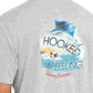 Camiseta Tommy Bahama Masculina Hooked On A Feeling Logo Graphic Cinza Tamanho Grande