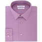 Camisa social masculina Calvin Klein Slim Fit com gola roxa, tamanho GG 17/5
