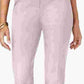 Calça skinny feminina Alfani rosa tamanho 10 pequena