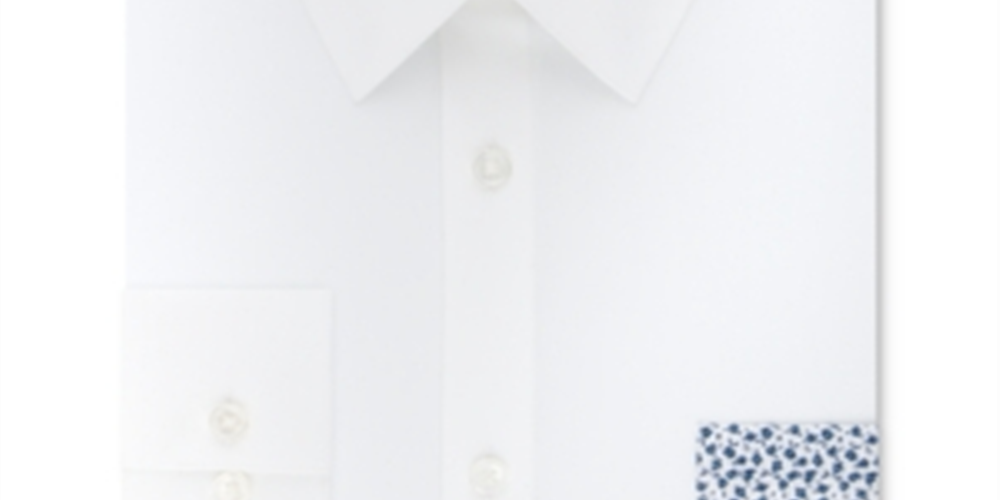 Camisa social masculina Calvin Klein com gola extra fina branca tamanho 15,5 x 32 x 33