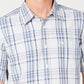 Camisa xadrez Quiksilver Snap Jam masculina cinza tamanho médio