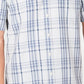 Camisa xadrez Quiksilver Snap Jam masculina cinza tamanho médio