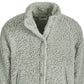 Jaqueta Jou Jou Big Girl's Fleece Snap Verde Tamanho P
