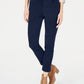 Calça de veludo cotelê com controle de barriga feminino Style &amp; Co, azul-marinho, tamanho 6P