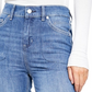 Calça Jeans Feminina Azul Desfiada Free People Tamanho X-S