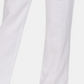 Calça feminina Vince Camuto de linho com cordão e pernas largas, ultra branca, tamanho GG