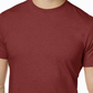 Camiseta masculina Alfani Crew vermelha, tamanho médio