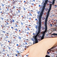 Blusa Plus Size Estampada Feminina Style &amp; Co Azul Multi Tamanho 0X