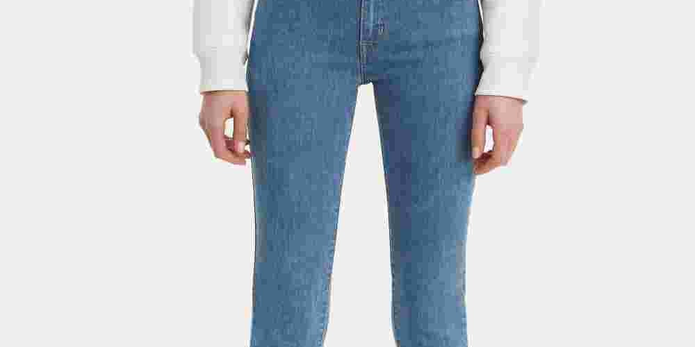 Calça Jeans Levi's 710 Super Skinny Feminina Azul Tamanho 34X30