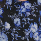 Blusa Calvin Klein Feminina Estampa Floral Preta Tamanho Médio