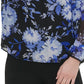Blusa Calvin Klein Feminina Estampa Floral Preta Tamanho Médio