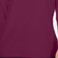 Karen Scott Blusa feminina de algodão com decote canoa e tachas, roxa, tamanho pequeno P/M