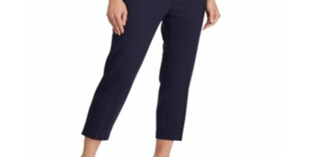 Calça Ralph Lauren Feminina Cintura Média Tornozelo Azul Tamanho X-S