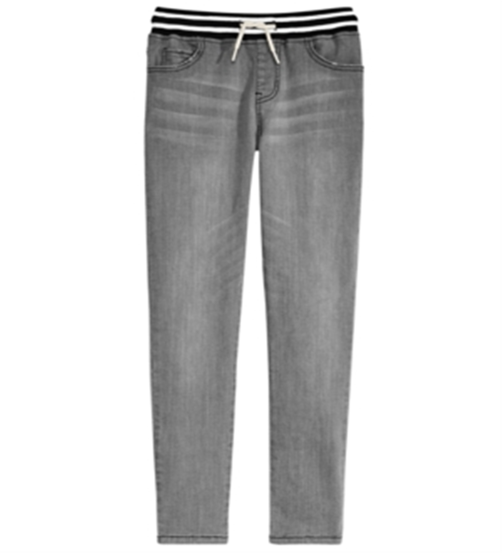 Calça de moletom jeans Jaywalker Big Boy's Knit, cinza, tamanho M