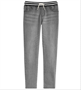 Calça de moletom jeans Jaywalker Big Boy's Knit, cinza, tamanho M